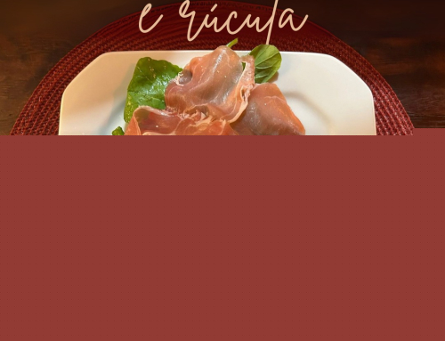 🍕 Prosciutto e rúcula: a combinação perfeita!